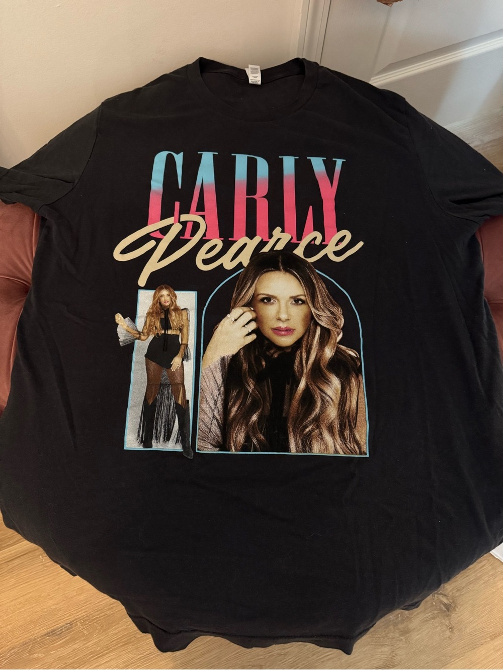 Black Graphic Carly Pearce Short Sleeve Tee